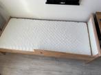 IKEA peuterbed incl. matras, hoeslakens, 4 seizoenen dekbed, Ophalen, 70 tot 85 cm, Zo goed als nieuw, Lattenbodem
