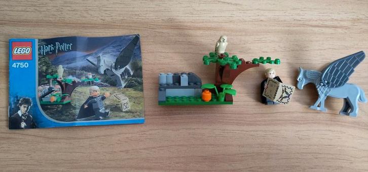 Lego Harry Potter 4750 Draco's ontmoeting met Buckbeak, Kinderen en Baby's, Speelgoed | Duplo en Lego, Gebruikt, Lego, Complete set