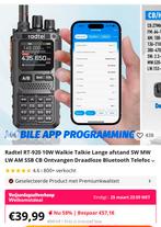 Radtel RT-920, Telecommunicatie, Portofoons en Walkie-talkies, Ophalen of Verzenden, Zo goed als nieuw, 15 km of meer