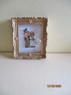 poppenhuis schilderij met 3d bruidspaar, Ophalen of Verzenden, Zo goed als nieuw, Decoratie