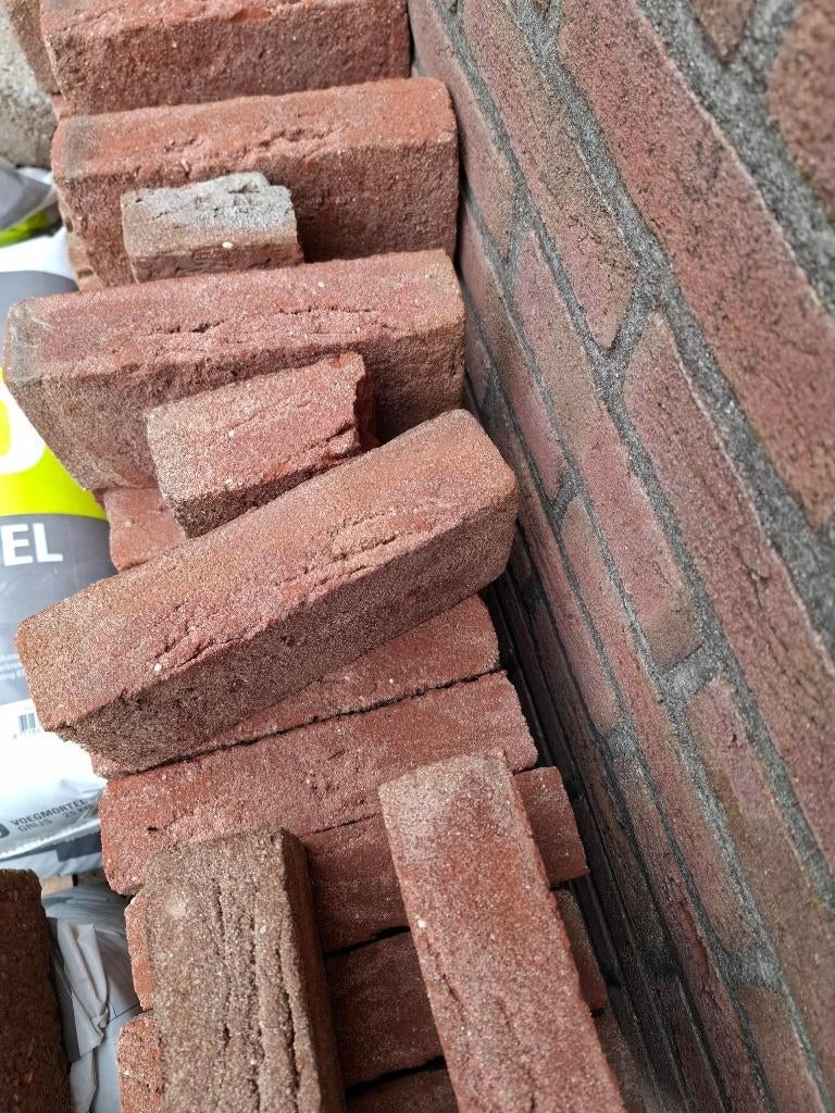 70 gevelstenen, Doe-het-zelf en Verbouw, Metselstenen, Ophalen, Nieuw, Bakstenen