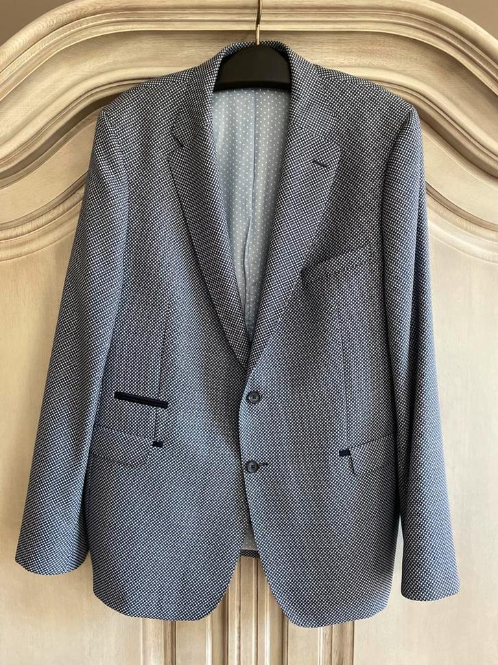 Cavallaro Colbert Colbert Maat 54 Blauw, Kleding | Heren, Kostuums en Colberts, Gedragen, Maat 52/54 (L), Blauw, Ophalen of Verzenden