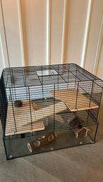 Luxe hamstervilla, Kooi, Zo goed als nieuw, Hamster, Ophalen