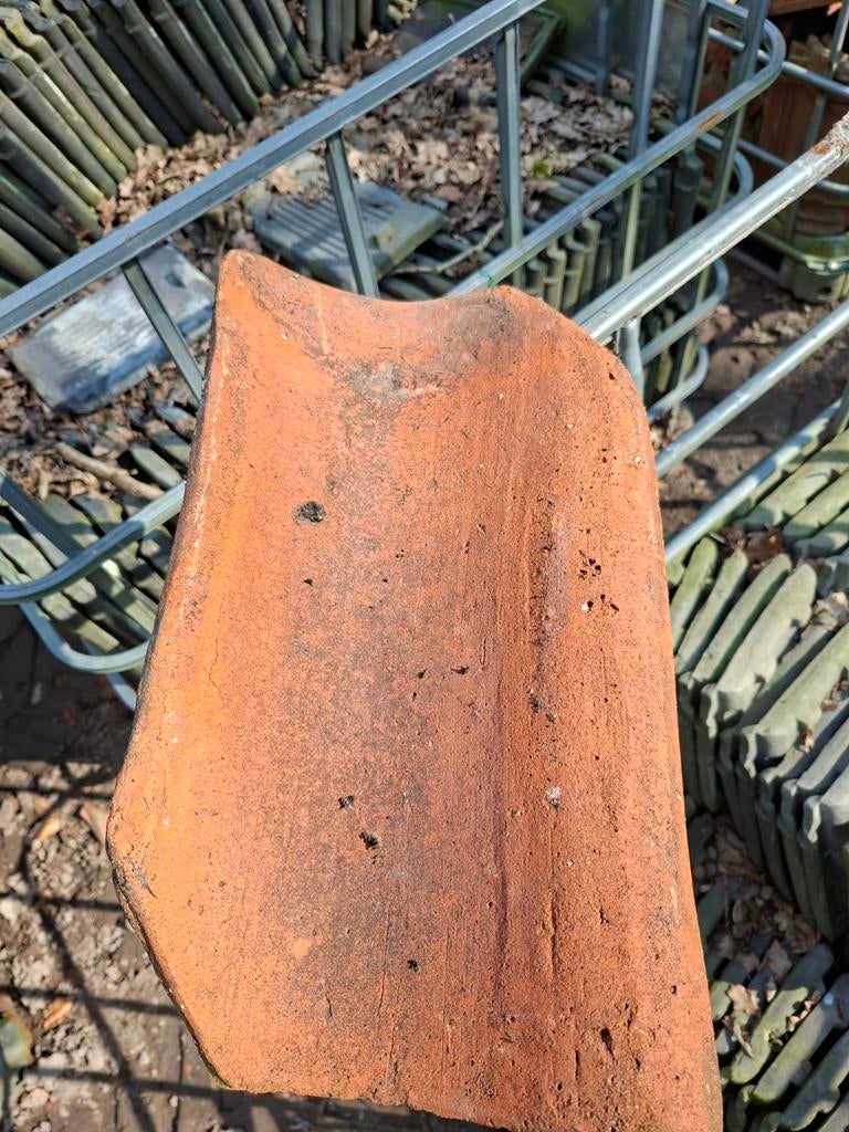 Oude holle rode dakpannen - 1600 stuks (40x23 cm), Ophalen