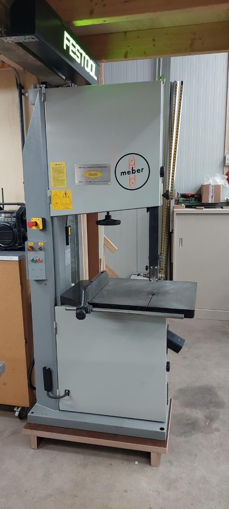 Meber lintzaagmachine type 600, Ophalen, Gebruikt, 1200 watt of meer, 70 mm of meer