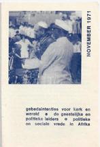 Mr60 prentje gebedsintenties november 1971, Ophalen of Verzenden, Zo goed als nieuw, Overige typen