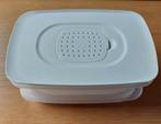 Tupperware CombiSmart kaas- vleeswarendoos nieuwstaat., Ophalen of Verzenden, Nieuw, Wit, Bus of Trommel
