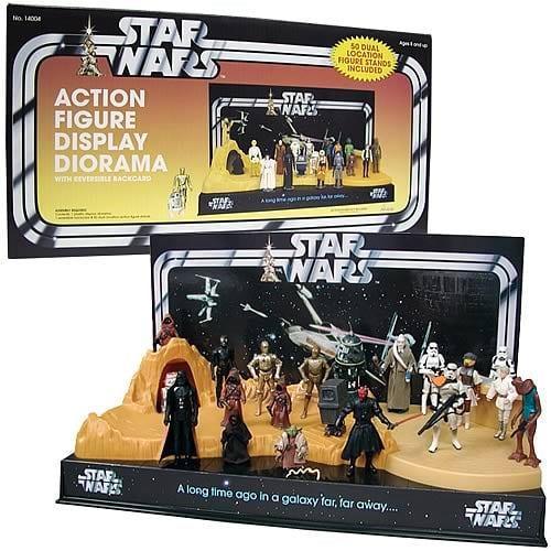 Star Wars ACTION FIGURE DISPLAY DIORAMA Pride Jawas Cantina, Verzamelen, Star Wars, Zo goed als nieuw, Actiefiguurtje, Ophalen of Verzenden