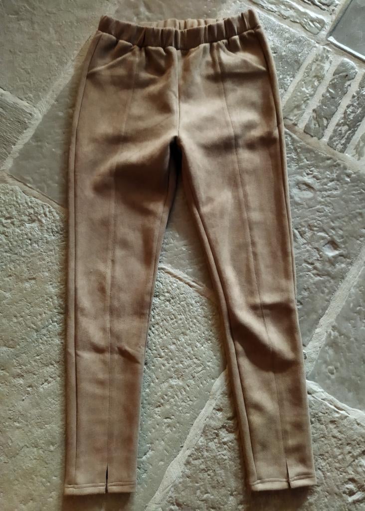 Nieuw: Pantalon Suedine Zoso Maat S, Kleding | Dames, Beige, Nieuw, Ophalen of Verzenden, Maat 36 (S)