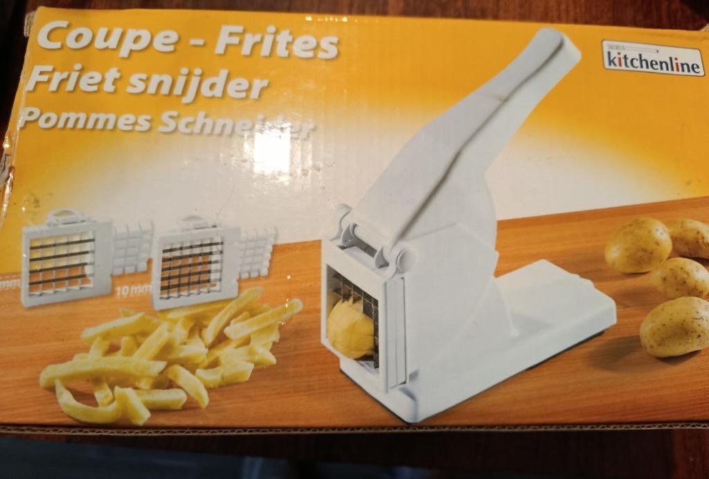 Friet snijder, Ophalen, Nieuw