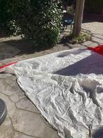 Zonnedoek schaduwdoek giektent dacron zeil doek, Ophalen of Verzenden, Zo goed als nieuw