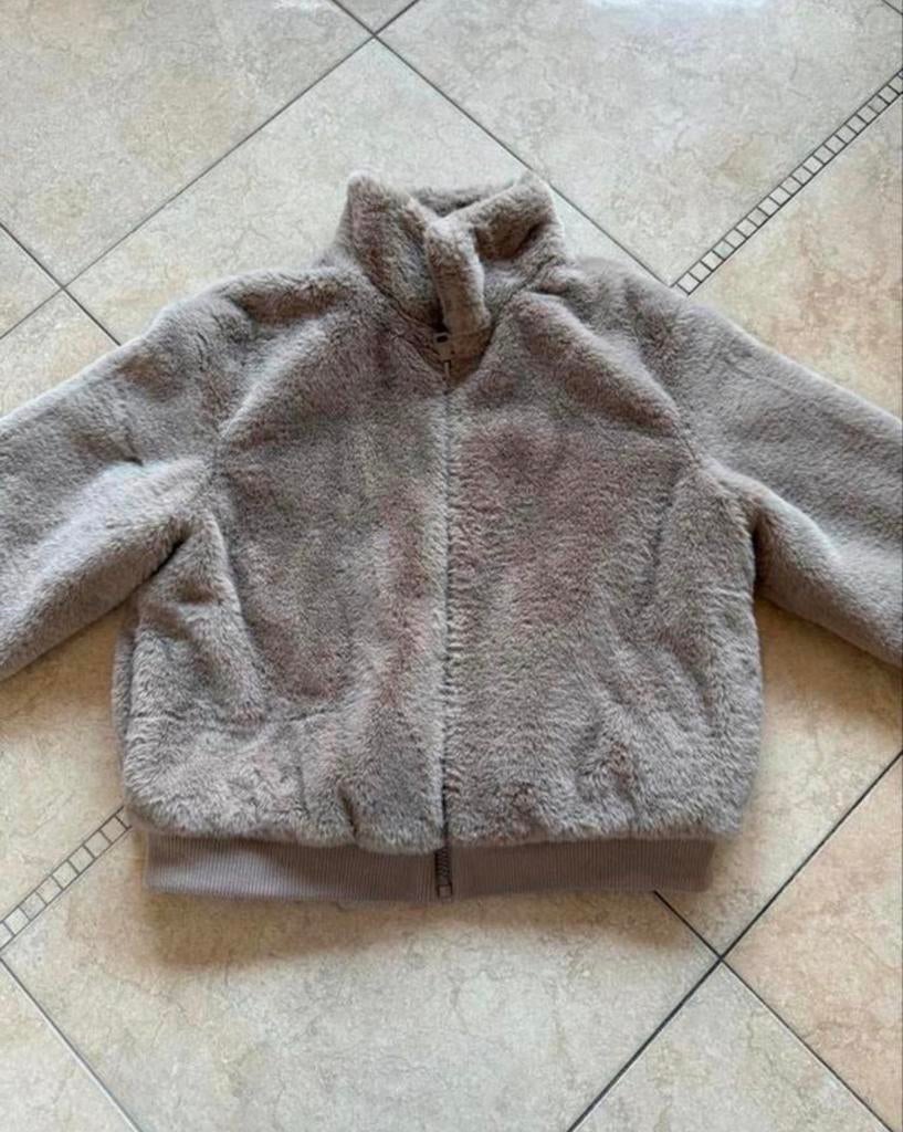 Zara fake fur jas meisje maat 152/12 jaar, Ophalen of Verzenden, Zo goed als nieuw, Meisje, Jas