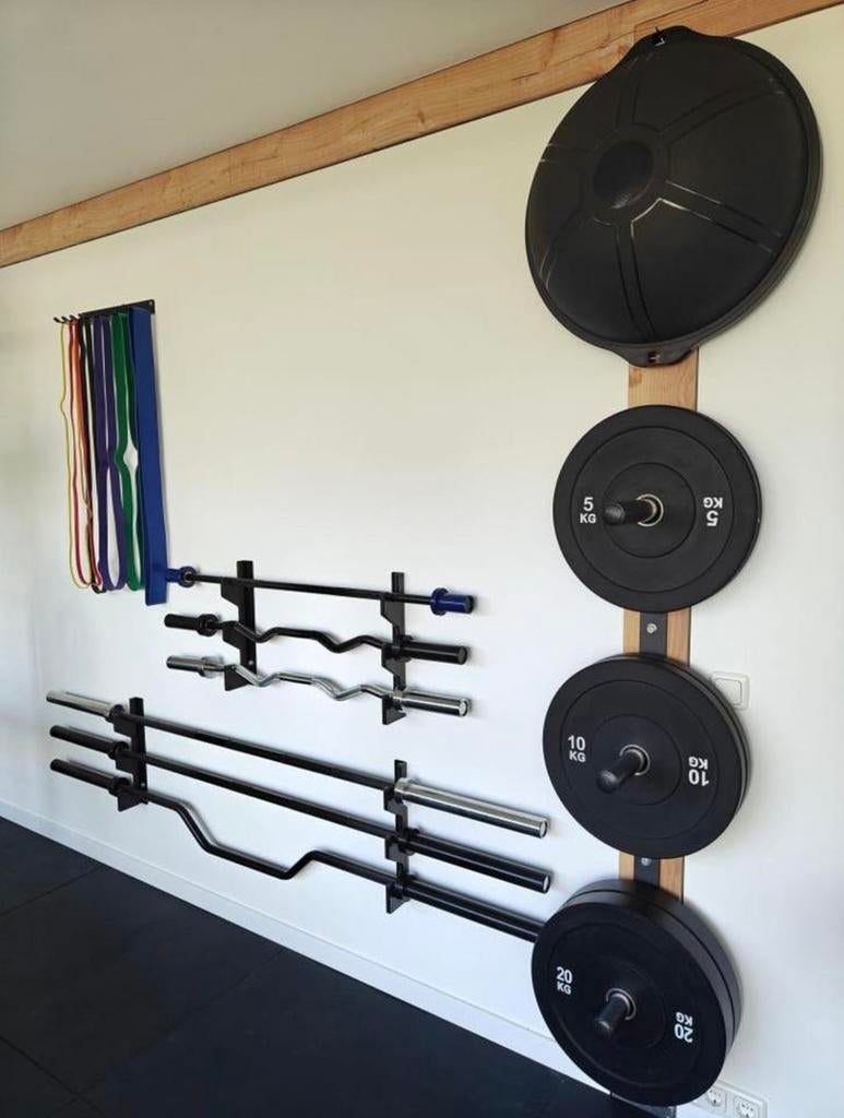 Gunrack halterstang/fitness barbells opbergen ophang rek, Ophalen of Verzenden, ., Info@fitnesstradingtothemax.nl, .
