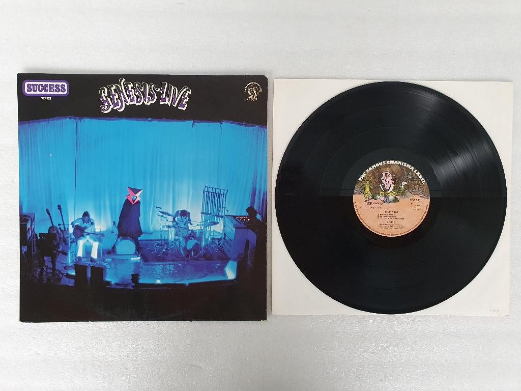 LP Genesis - Live, Cd's en Dvd's, Vinyl | Rock, Ophalen of Verzenden, Gebruikt, 12 inch, Poprock