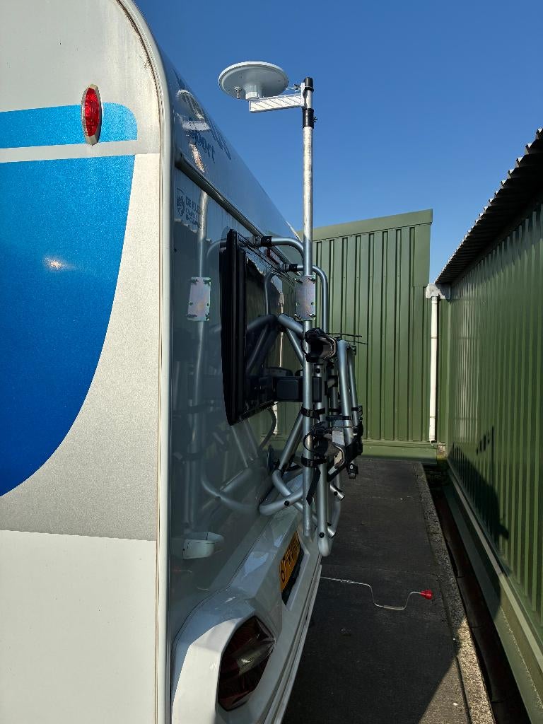 Mooie KNAUS 500FU aangeboden met veel extra's, Caravans en Kamperen, Rondzit, Kachel, Particulier, Vast bed