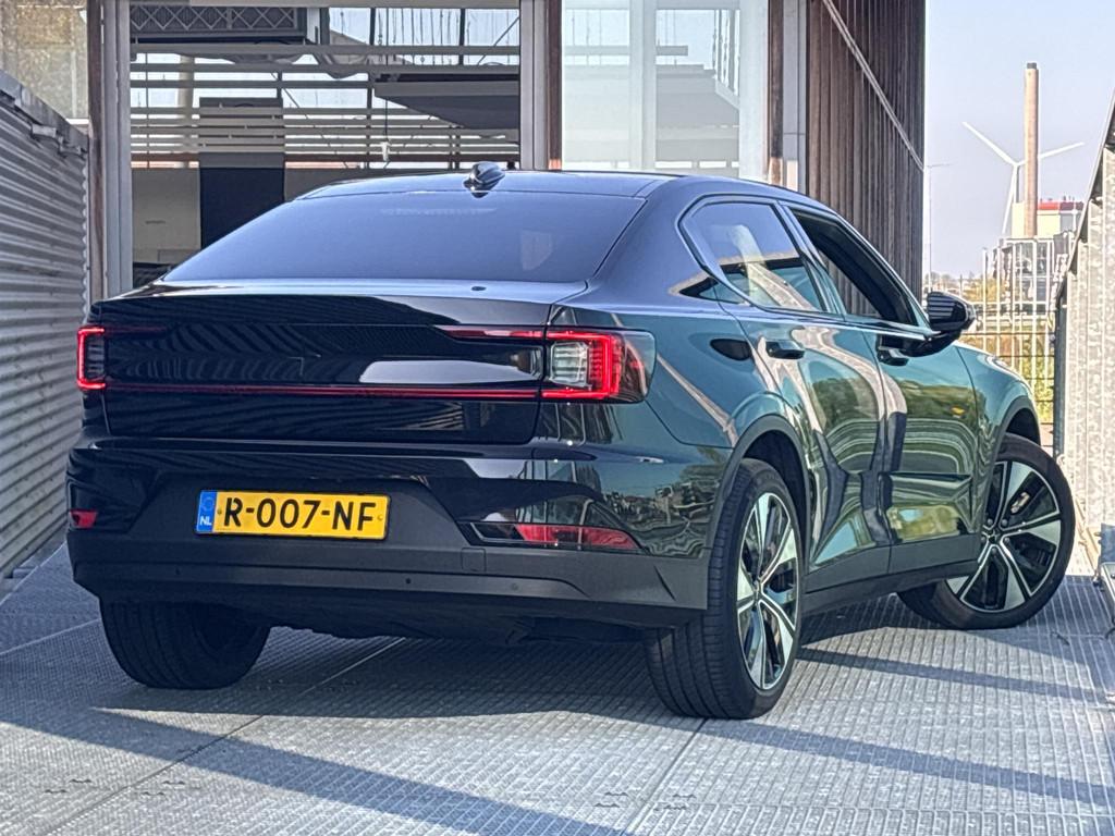 Polestar 2 Long Range Single Motor 78 kWh / Pano. dak / Voor, Auto's, Polestar, Stof, Gebruikt, 1969 kg, Zwart