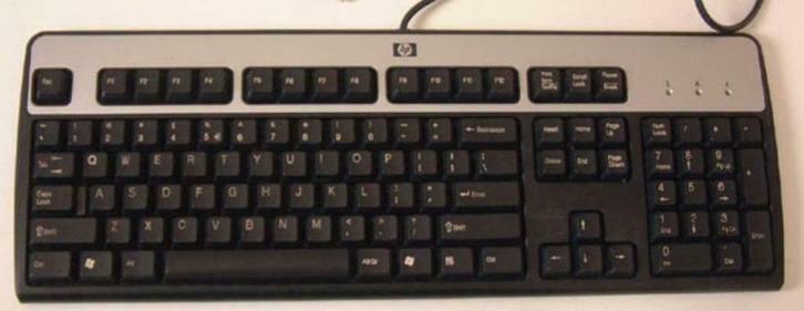 Ps2 Toetsenbord HP Professioneel, Computers en Software, Vintage Computers, Ophalen of Verzenden