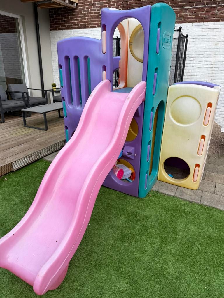 Little Tikes Speeltoestel glijbaan klimrek, Kinderen en Baby's, Speelgoed | Buiten | Speeltoestellen, Ophalen, Gebruikt, Glijbaan
