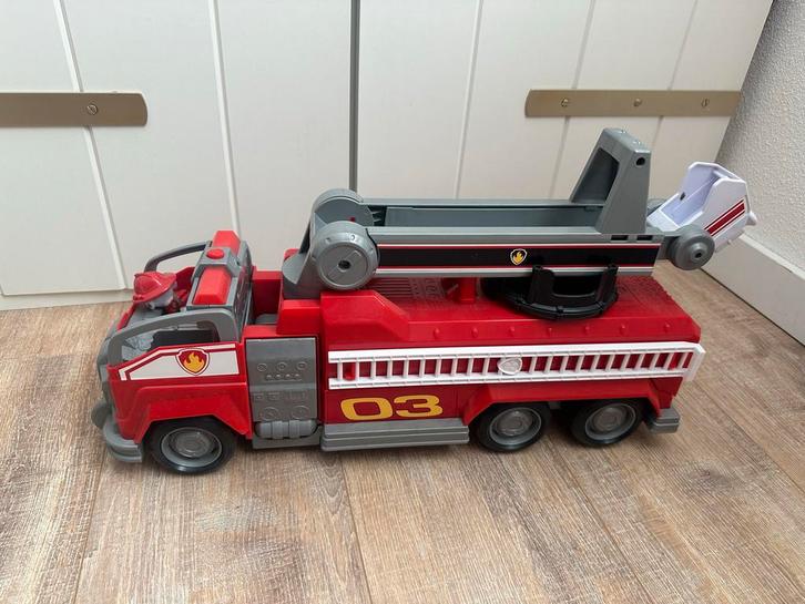 Paw Patrol Brandweerauto Marshall, Kinderen en Baby's, Speelgoed | Speelgoedvoertuigen, Gebruikt, Ophalen