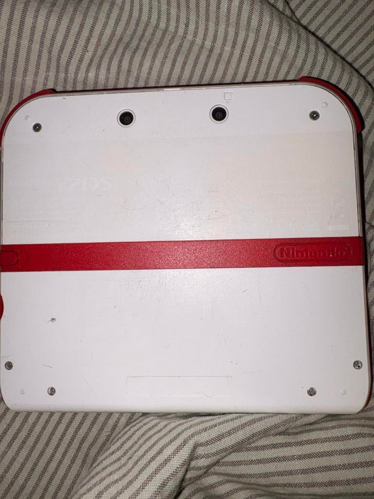 Nintendo 2DS Wit/Rood, Ophalen of Verzenden, Gebruikt, Wit, 2DS