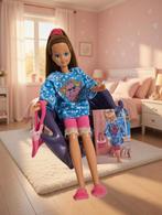 Skipper barbie  vintage restyle reroot, Ophalen of Verzenden, Zo goed als nieuw, Pop