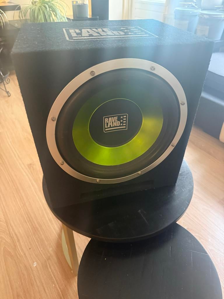 RaveLand Green Force MBS 130 12" Subwoofer, Auto diversen, Ophalen of Verzenden, Gebruikt