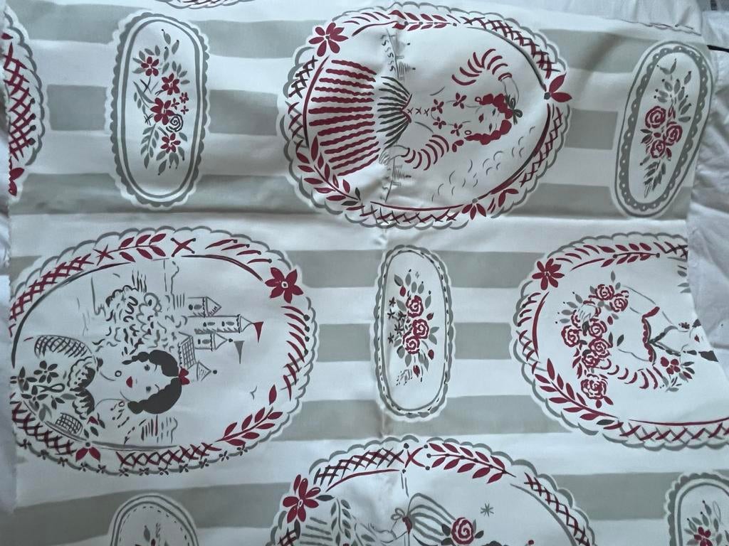 Lappen stof restanten Engels Celia Birtwell, Ophalen of Verzenden, Minder dan 10 m²