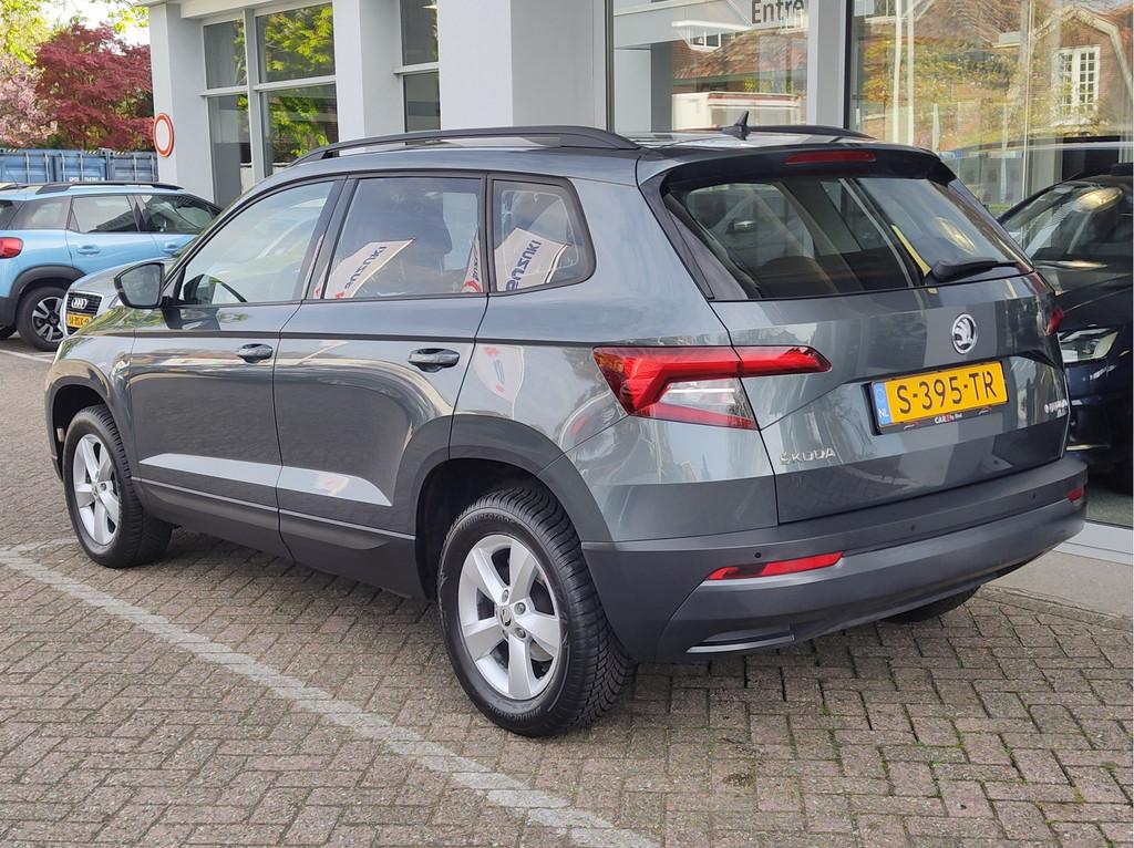 Skoda Karoq 1.0 TSI AMBITION BUSINESS DSG Navi | Clima | Cru, 12 maanden, Stof, Gebruikt, Lichtsensor