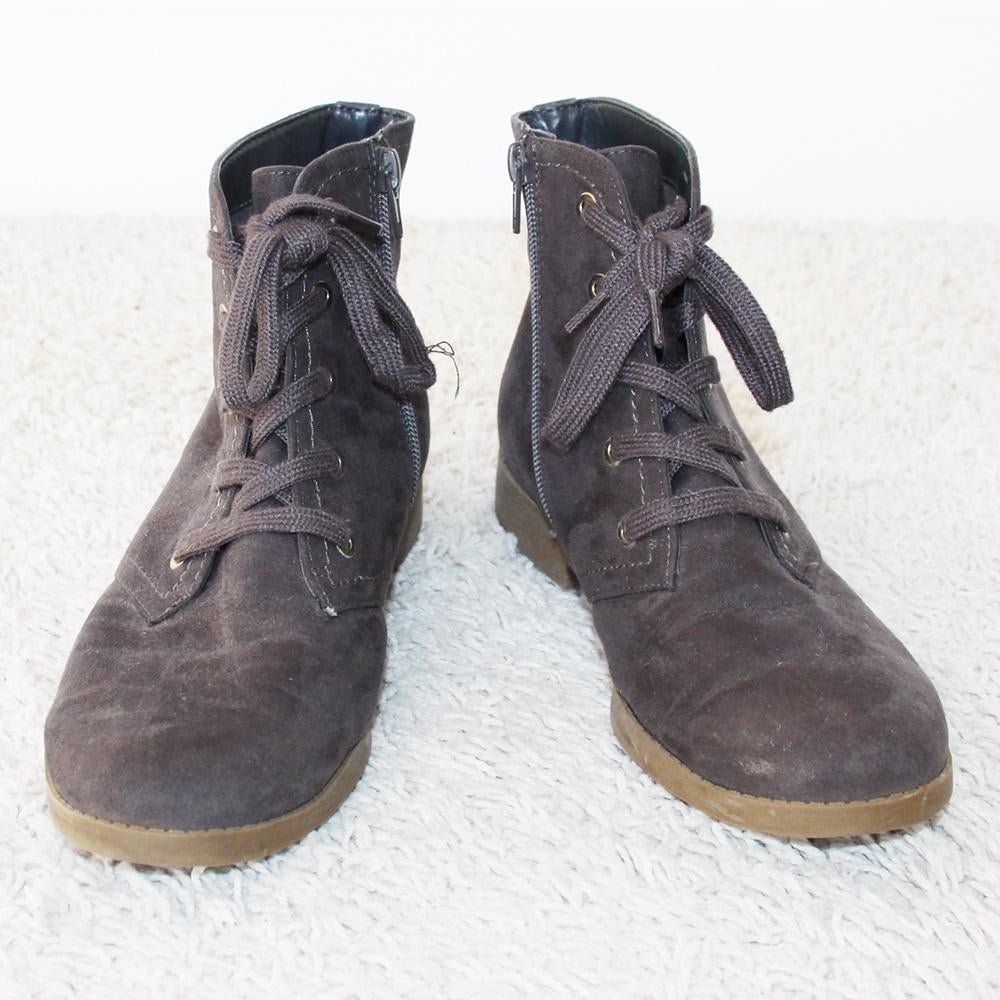 Prachtige Suede Indigo Veter Schoenen s21 (Maat 38) € 40,-, Kleding | Dames, Schoenen, Indigo, Overige typen, Ophalen of Verzenden