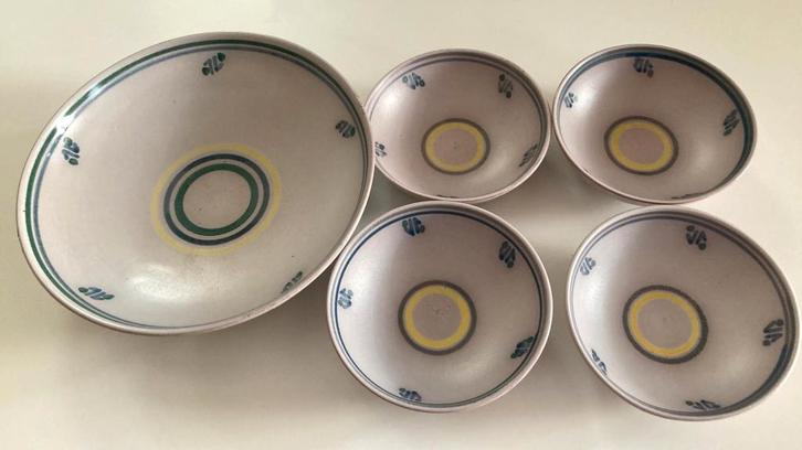 Vintage Schaaltjes Ambacht Volendam 63, Antiek en Kunst, Antiek | Keramiek en Aardewerk, Verzenden