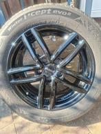 Dezent velgen zwart met banden 16 inch, Auto-onderdelen, Banden en Velgen, Ophalen