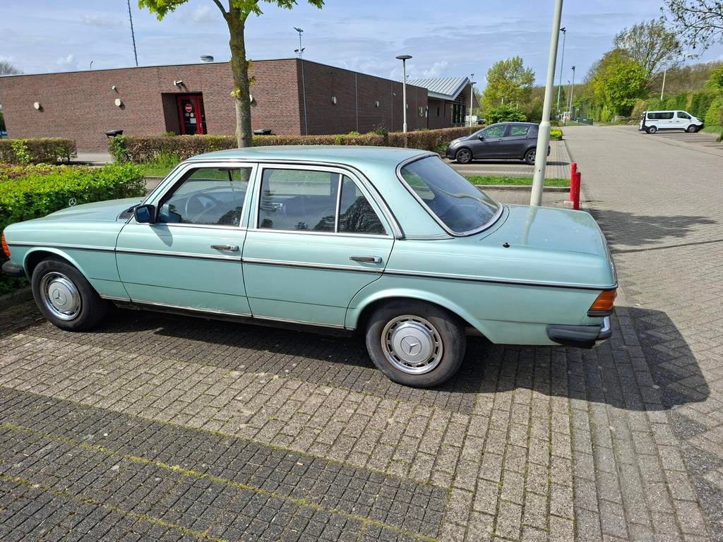 Mercedes-Benz Mercedes 1980 Groen w123 250, Auto's, Achterwielaandrijving, Overige modellen, Overige bekleding, 1365 kg