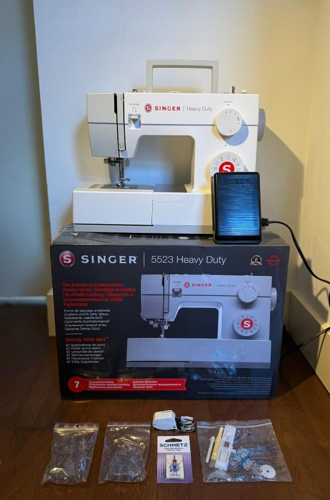 SINGER Heavy Duty HD5523, Ophalen of Verzenden, Nieuw, Naaimachine, Singer