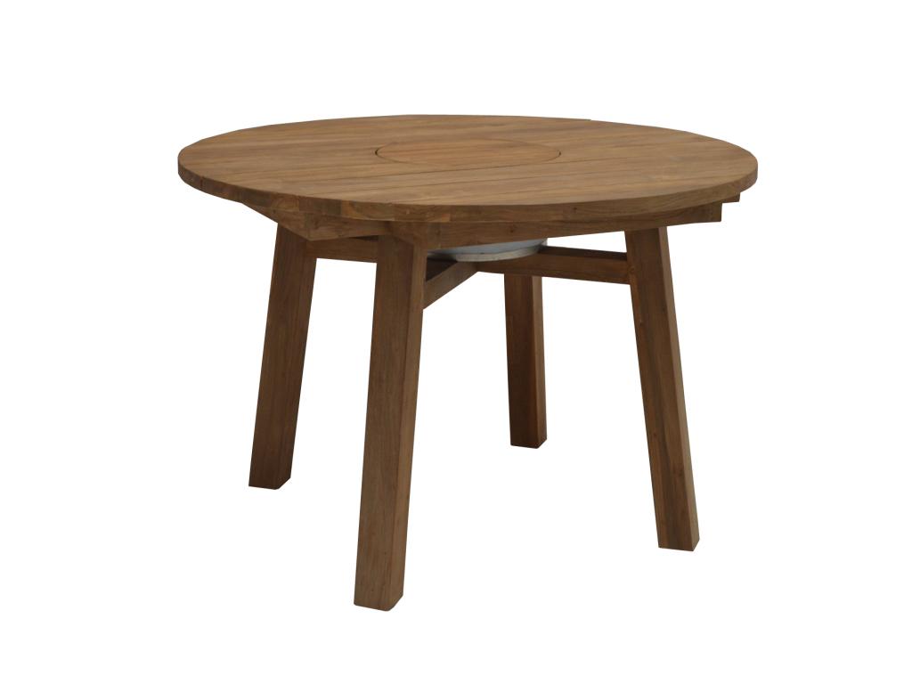 Landelijk klassieke tuintafel - Iceland rond, Tuin en Terras, Tuintafels, Niet ingevuld, Nieuw, Ophalen of Verzenden, Niet ingevuld