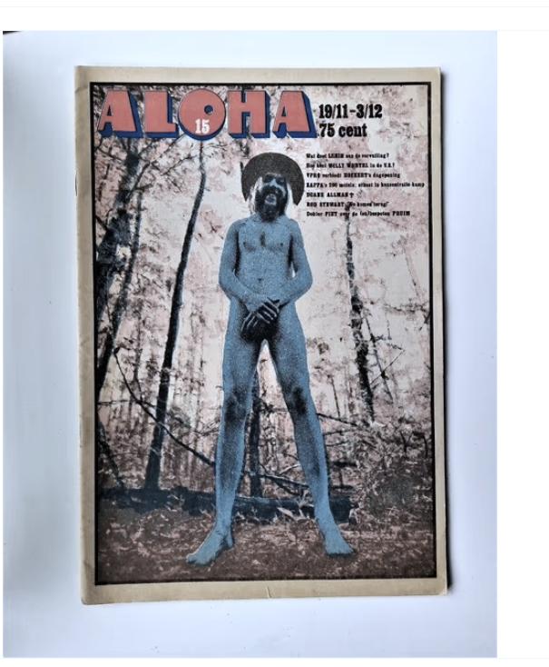 aloha nr.15 uit 1971/willemholtrop/bob van den born, Ophalen of Verzenden, Gelezen, Muziek, Film of Tv