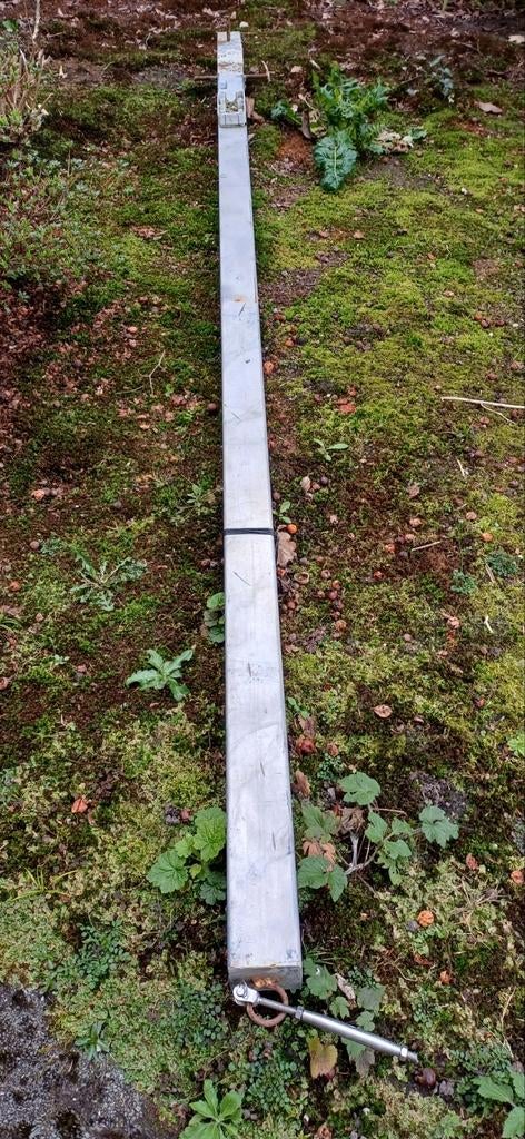 Gegalvaniseerde stalen paal -  gratis, Doe-het-zelf en Verbouw, Ophalen, Gebruikt