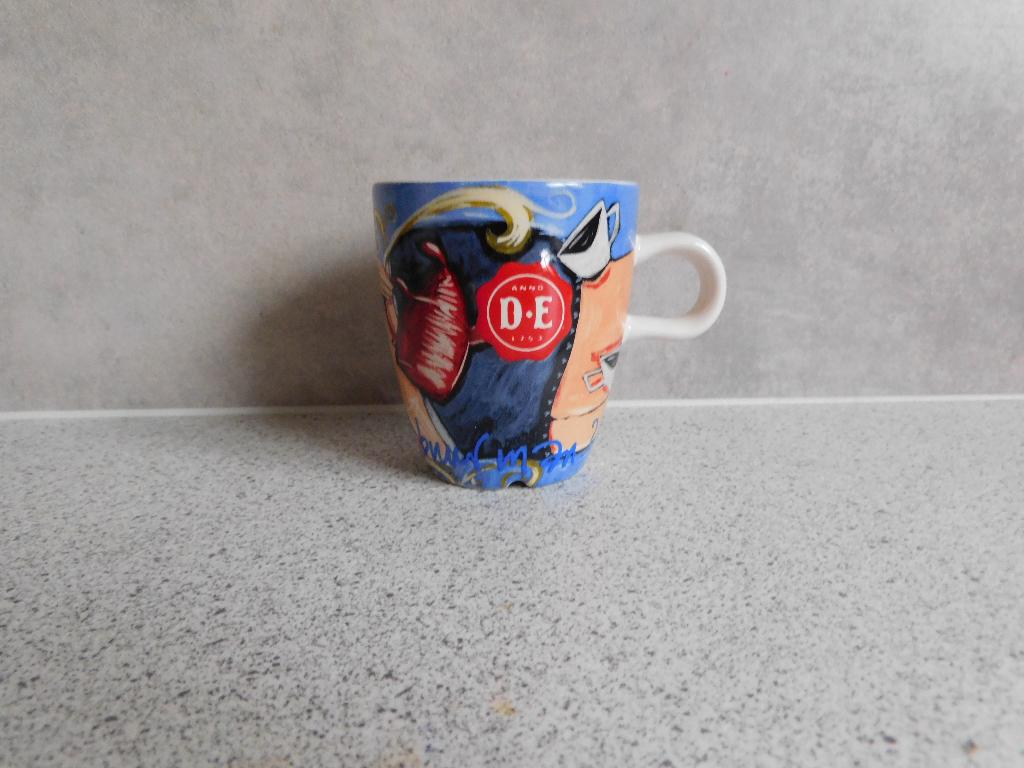 Senseo Mok Lekker Mokkie Selwyn Senatori Douwe Egberts, Ophalen of Verzenden, Zo goed als nieuw, Overige stijlen, Kop(pen) en/of Schotel(s)
