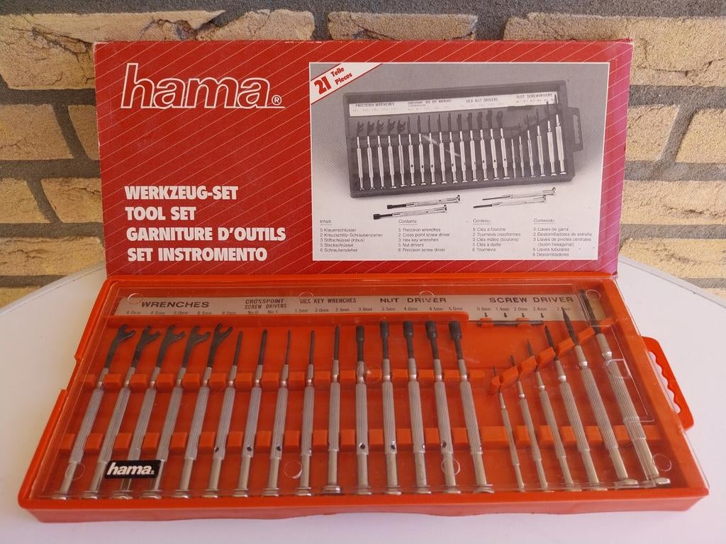 Hama Precisie Gereedschap Set 21-delig - Nieuw in Doos, Ophalen of Verzenden, Zo goed als nieuw