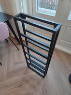 Metalen wijnrek 103.5 x 40 x 10.5 cm, Huis en Inrichting, Woonaccessoires | Wijnrekken, Ophalen, 5 tot 15 flessen, Nieuw, Metaal