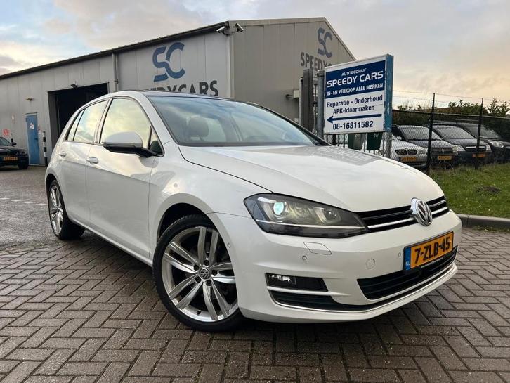 Volkswagen Golf 1.4 TSI DSG Pano Leer Navi Cruise Camera Ful, Auto's, Volkswagen, Bedrijf, Te koop, Golf, 360° camera, ABS, Achteruitrijcamera