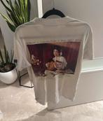 Off-White Caravaggio Short White Tee, Kleding | Heren, T-shirts, Ophalen of Verzenden, Zo goed als nieuw, Maat 46 (S) of kleiner