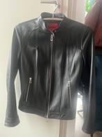 Leren jas Hugo Boss maat M, Ophalen of Verzenden, Zo goed als nieuw, Maat 38/40 (M), Zwart