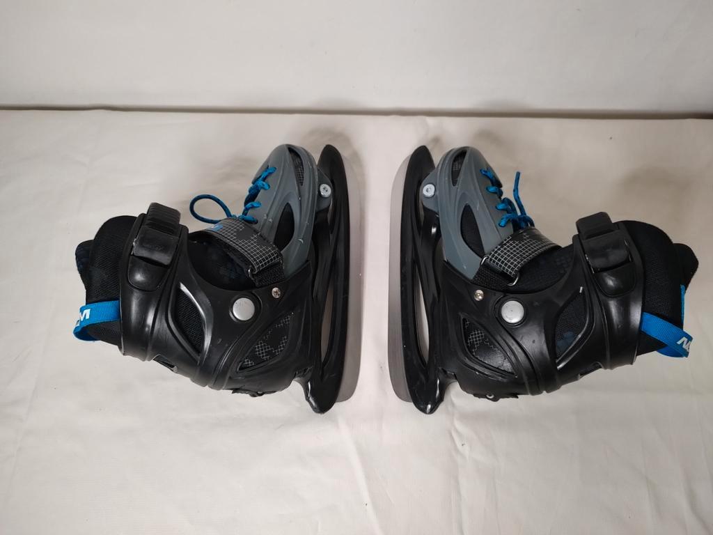 S586 Nijdam Verstelbare IJshockeyschaatsen 30-33, Sport en Fitness, Schaatsen, Gebruikt, Leerdam, Ophalen of Verzenden, Onbekend