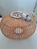 Rotan hanglamp, Huis en Inrichting, Ophalen, Zo goed als nieuw, Minder dan 50 cm