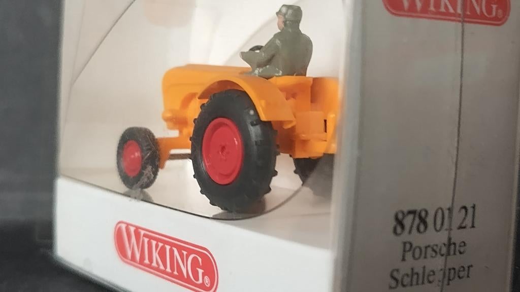 Porsche Junior tractor 1:87 H0 Wiking Pol, Wiking, Nieuw, Bus of Vrachtwagen, Wiking@wiking.de