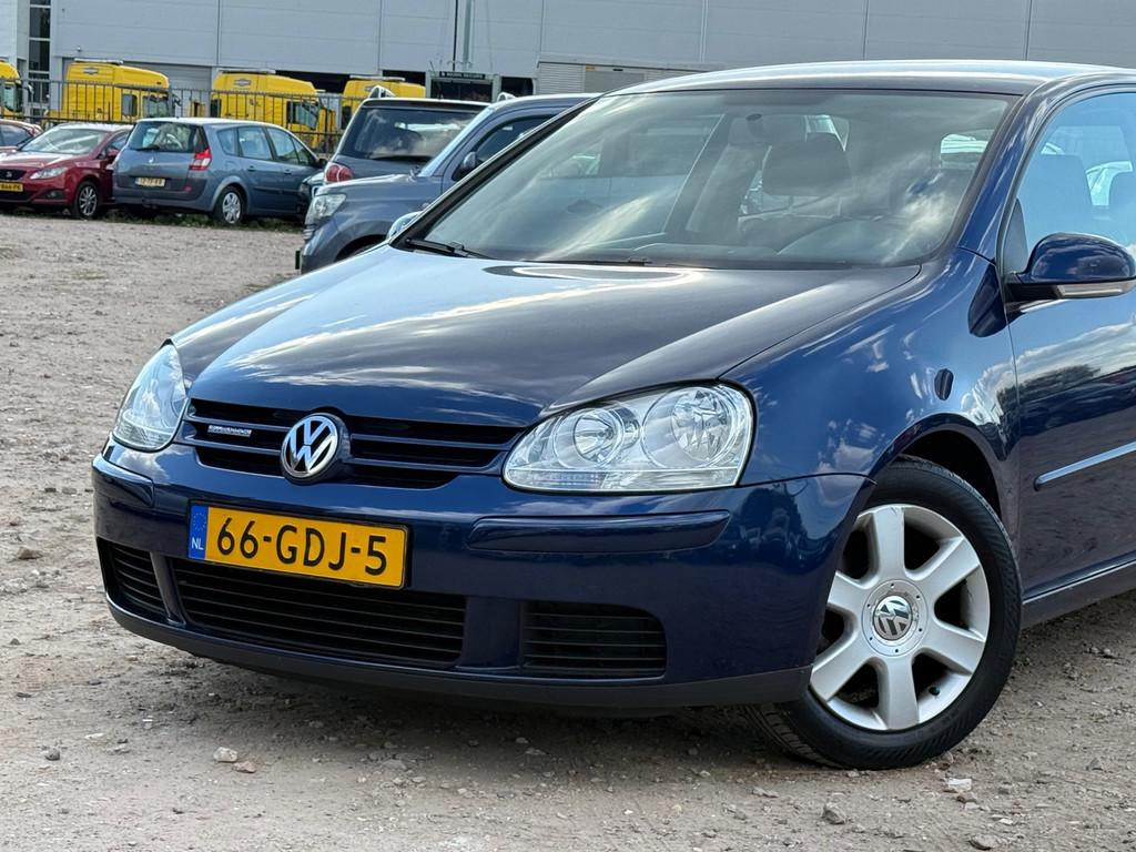 Volkswagen Golf 1.9 TDI Comfortline BlueMotion/ ONDERHOUDEN, Gebruikt, 4 cilinders, Blauw, Origineel Nederlands