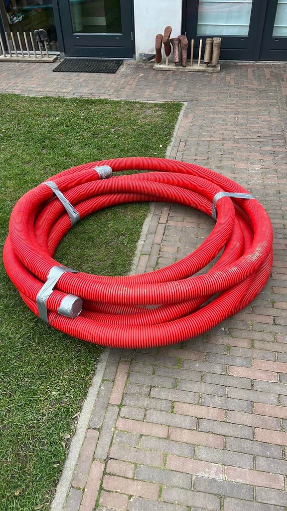 Mantelbuis met trekkoord 20 meter, Overige materialen, 6 meter of meer, Overige typen, Ophalen of Verzenden