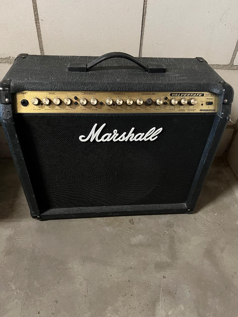 Marshall versterker, Muziek en Instrumenten, Versterkers | Bas en Gitaar, Ophalen, Gebruikt, 50 tot 100 watt