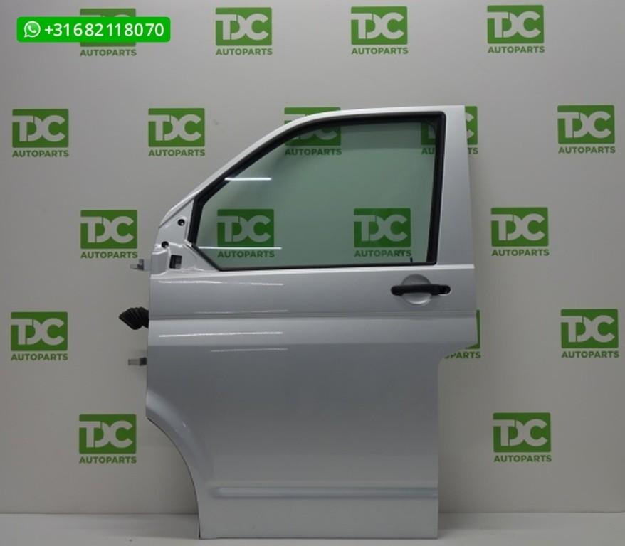 Volkswagen T5 GP ('09-'15) Voorportier links zilvergrijs, Auto-onderdelen, Carrosserie en Plaatwerk, Gebruikt, Voor, Ophalen of Verzenden