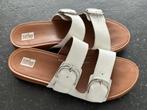 Fitflop slippers / slides wit maat 38, Slippers, Verzenden, Wit, Zo goed als nieuw